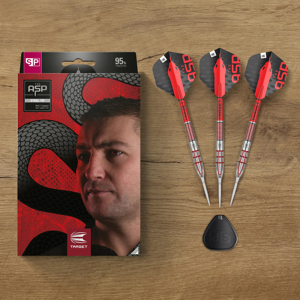 NATHAN ASPINALL G2 95% TUNGSTEN SP STEEL TIP DARTS BY TARGET