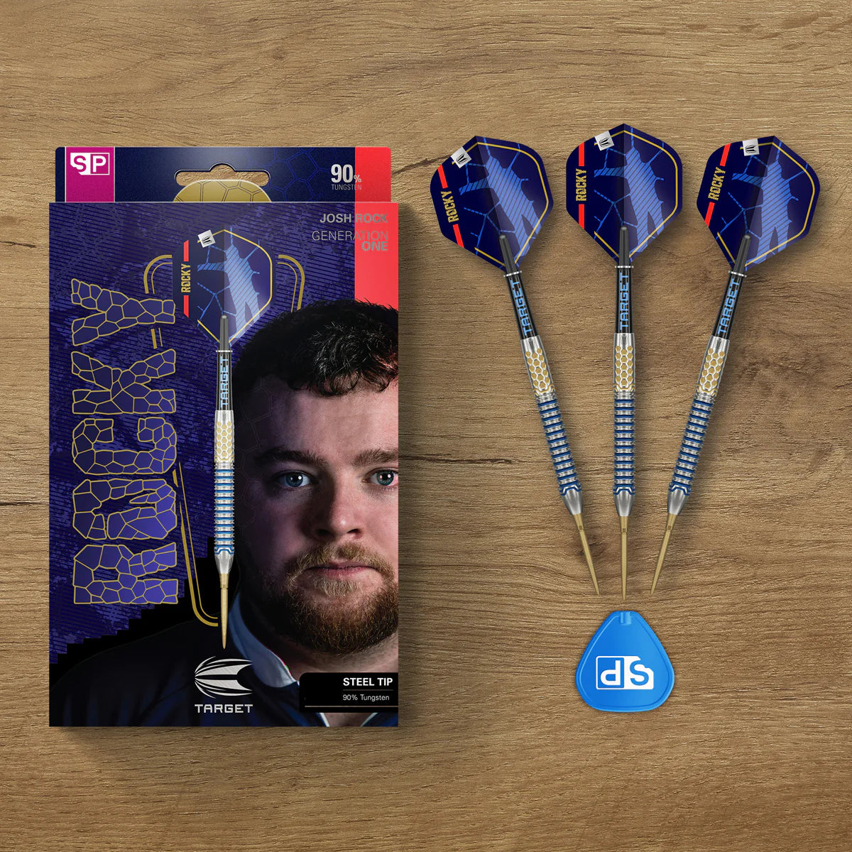 JOSH ROCK G1 90% TUNGSTEN SP STEEL TIP DARTS BY TARGET