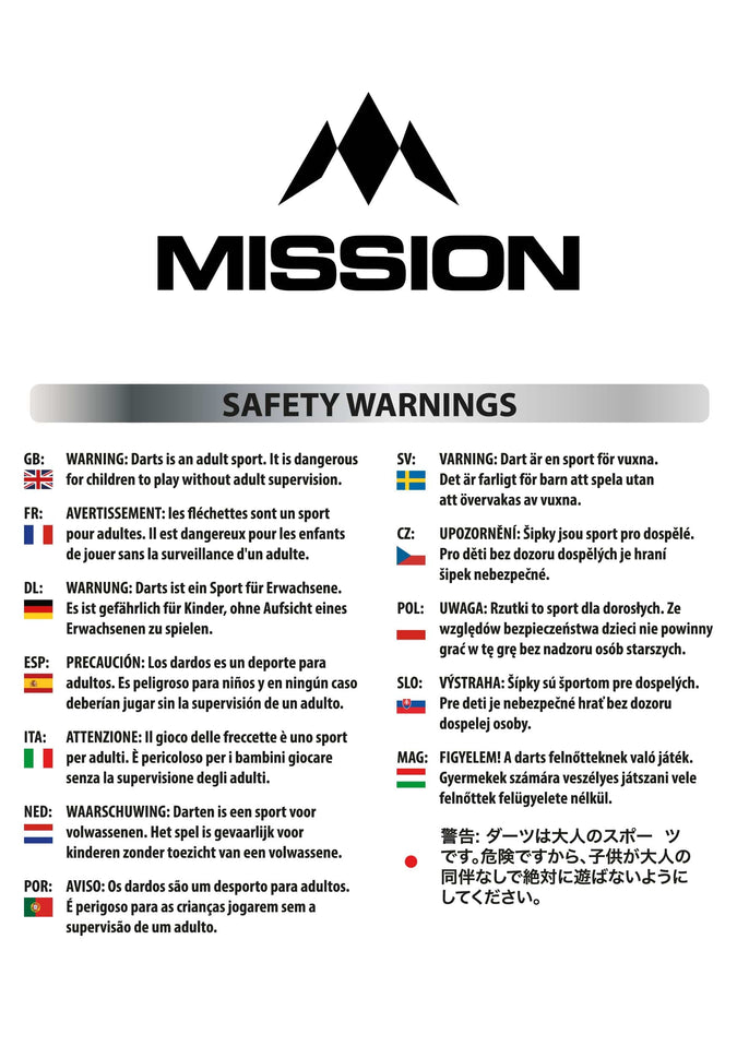 Mission Glide Dart Points Spare Points Plain