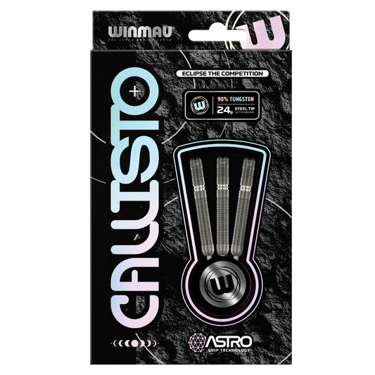 Winmau Callisto 01 90% Tungsten Steeltip Darts