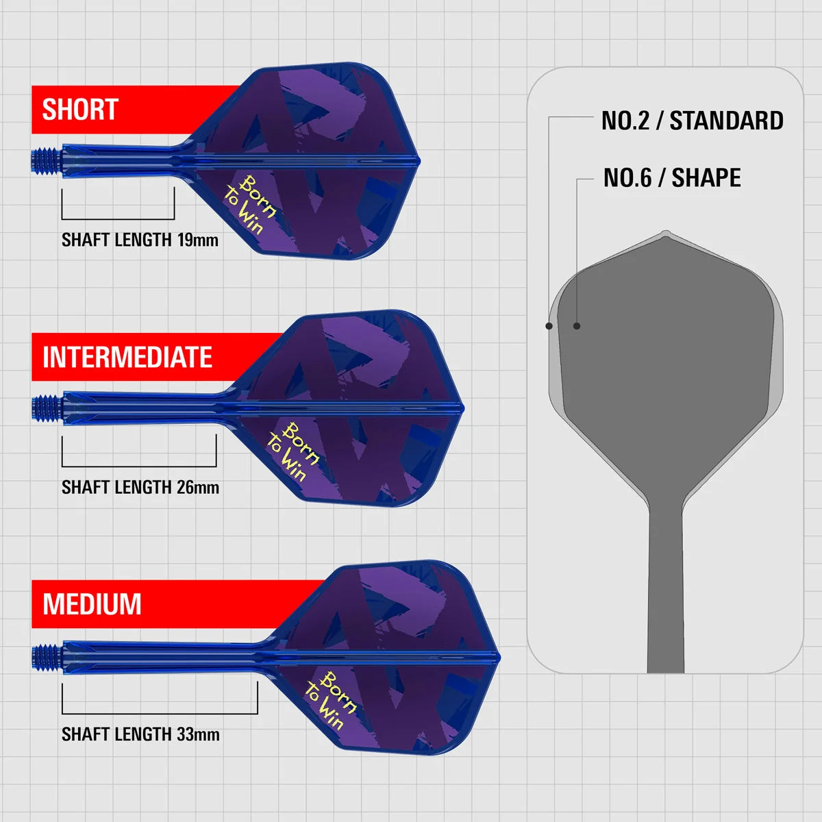 TARGET LUKE LITTLER WORLD CHAMPION 2026 K-FLEX INTEGRATED FLIGHTS & SHAFTS NO6