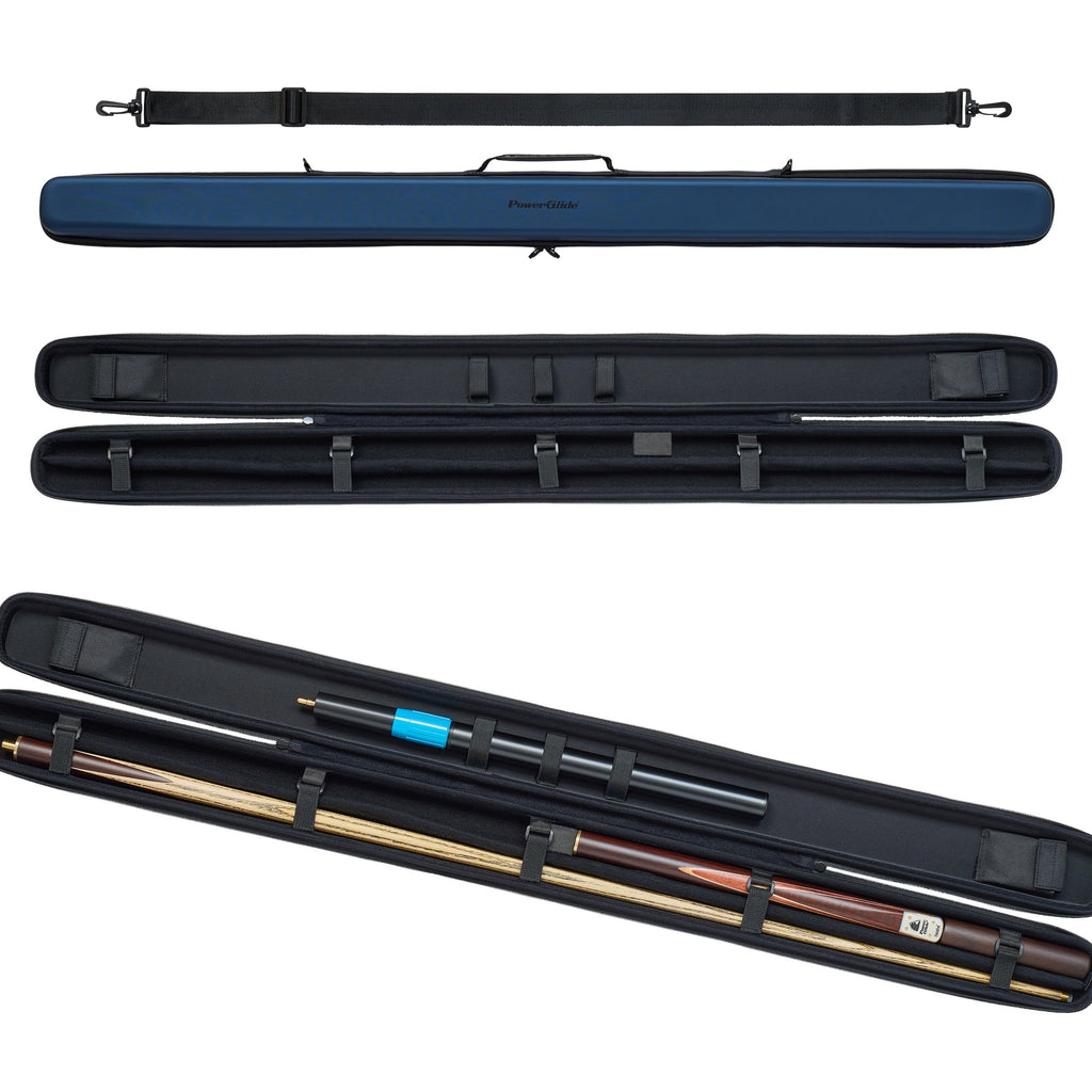 Svartur Case (3/4 Joint Cue) Met Blue
