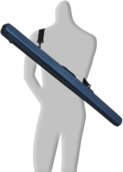 Svartur Case (3/4 Joint Cue) Met Blue