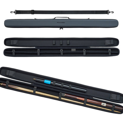 Svartur Case (3/4 Joint Cue) Met Grey