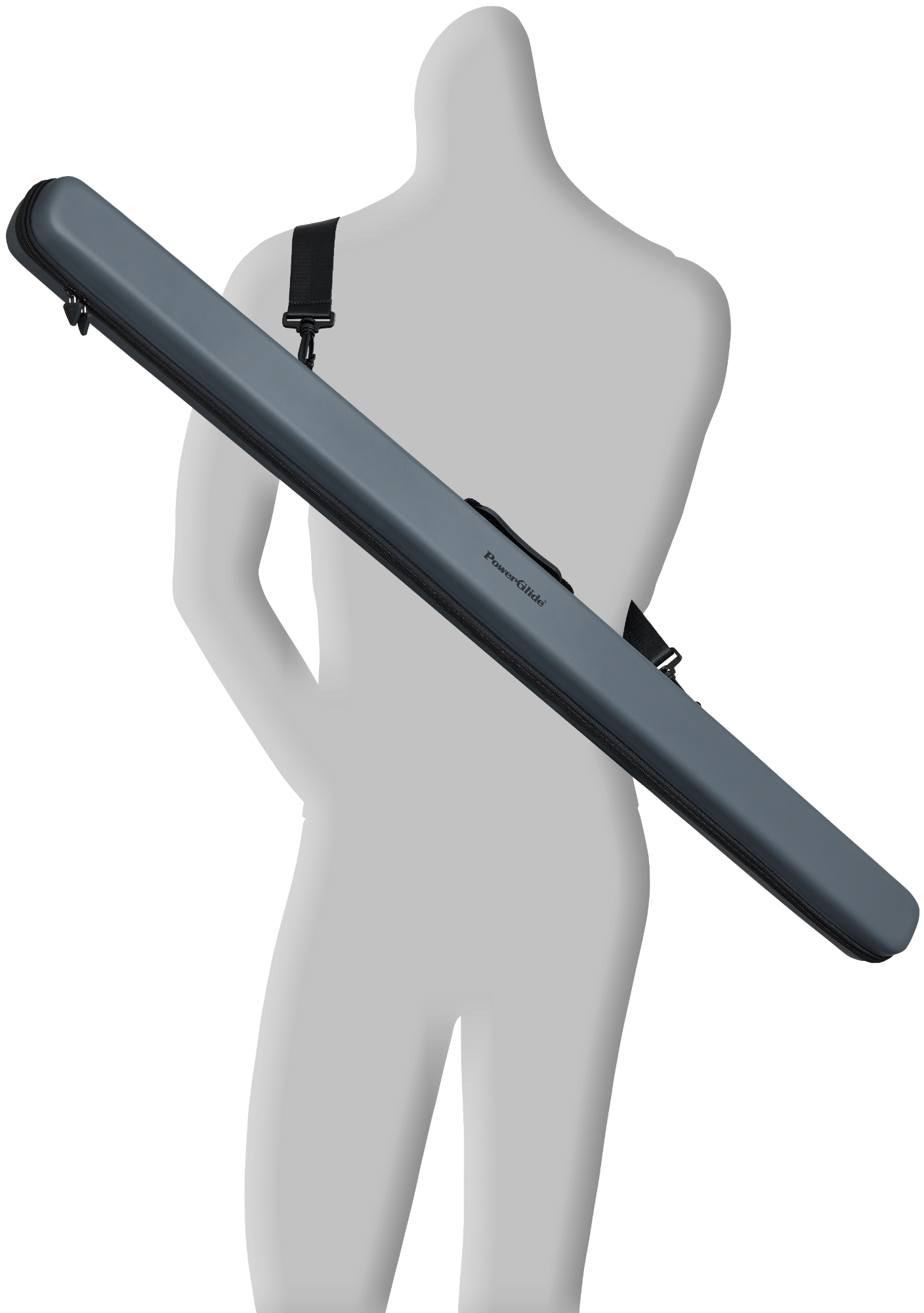 Svartur Case (3/4 Joint Cue) Met Grey