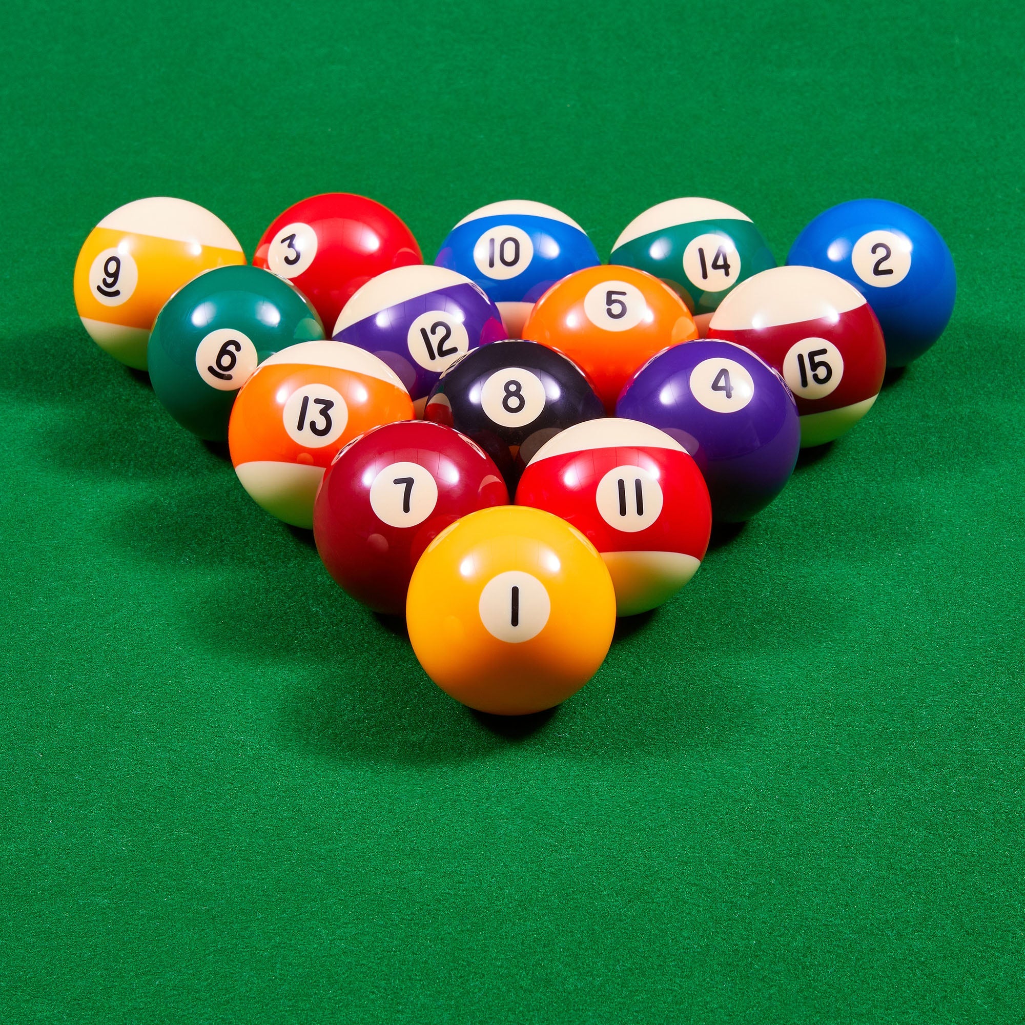POOL BALL SPOTS & STRIPES 57mm (2 1/4") SELECT
