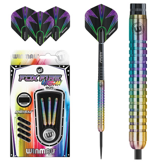 Winmau FoxFire Urban 80% Tungsten Steeltip Darts