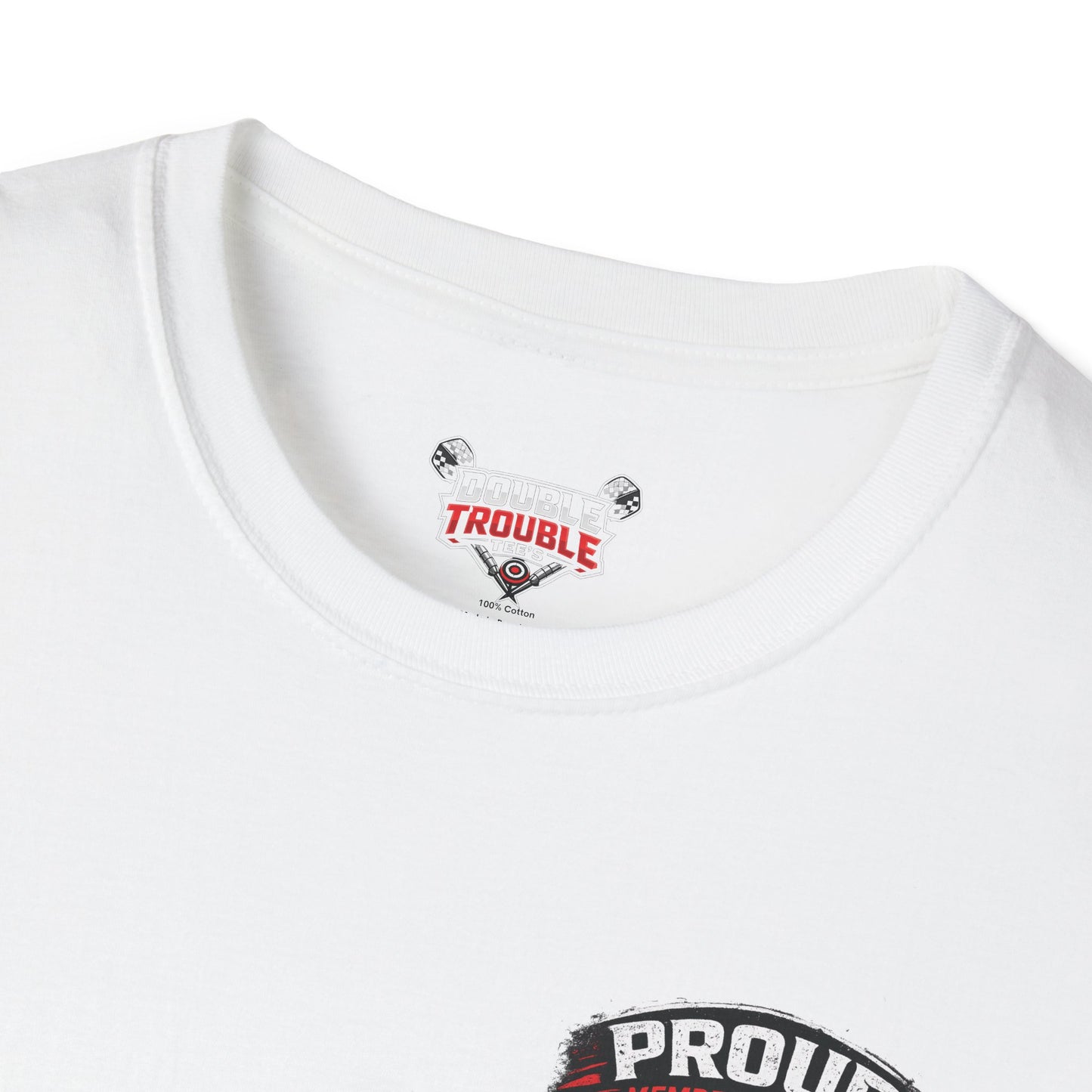 26 Club T-Shirt – Proud Member of the 26 Club Vintage Badge Tee