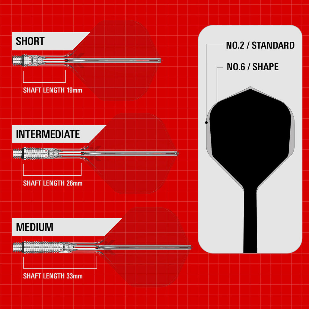 Target K-Shift Clear No2 Integrated Flights & Shafts