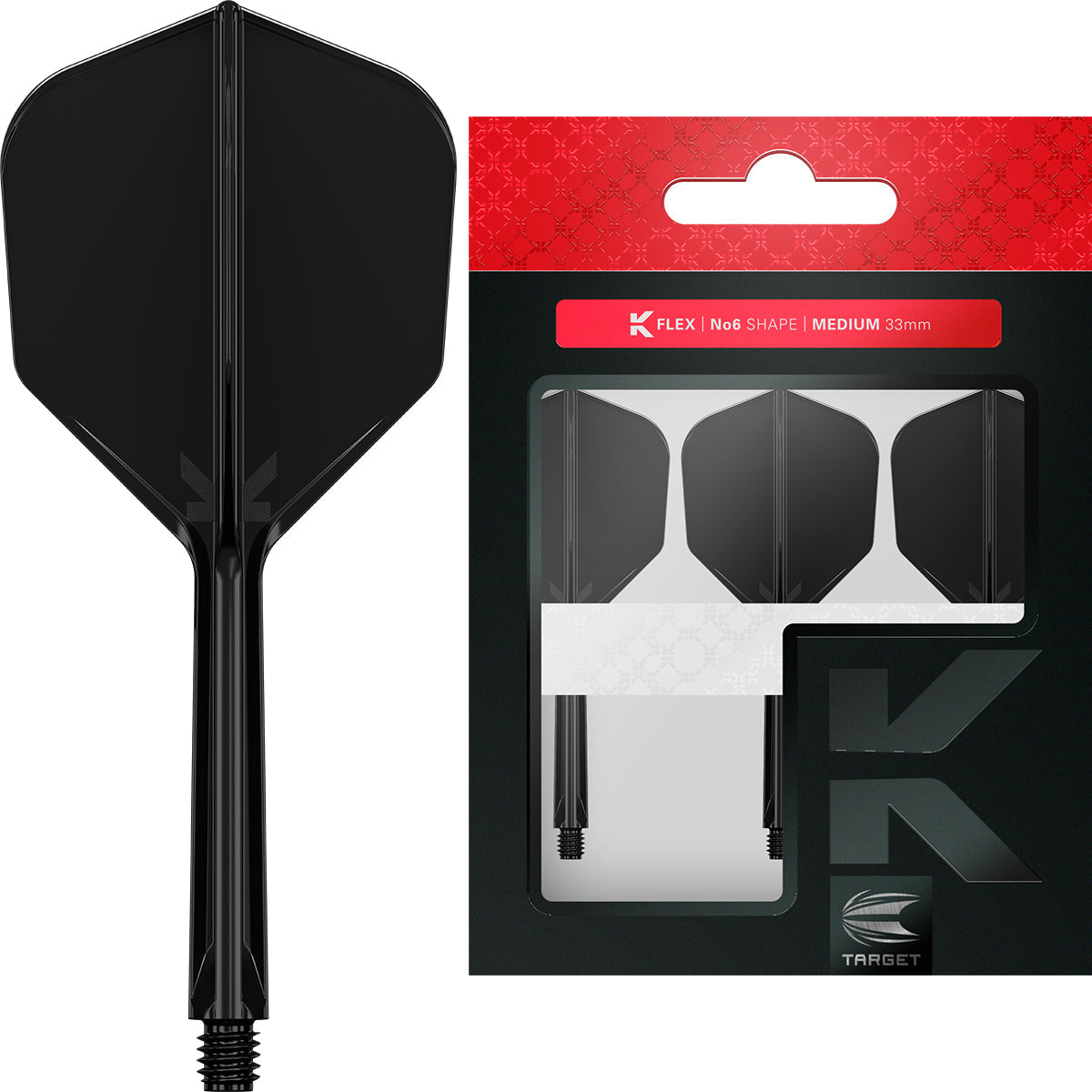 K-Flex Black No6 One Piece Flight by Target