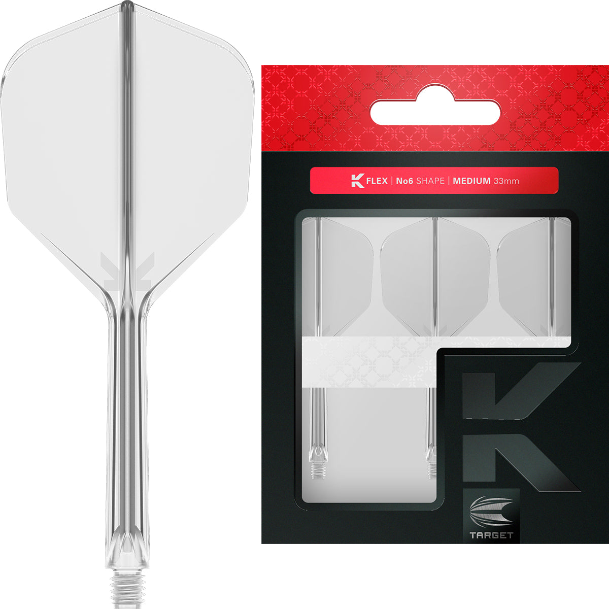 K-Flex Clear No6 One Piece Flight by Target