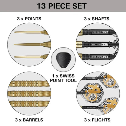 TARGET BOLIDE ENVY 01 90% TUNGSTEN SP STEEL TIP DARTS