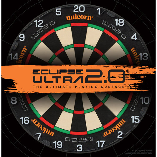 ECLIPSE ULTRA 2.0 DARTBOARD BY UNICORN