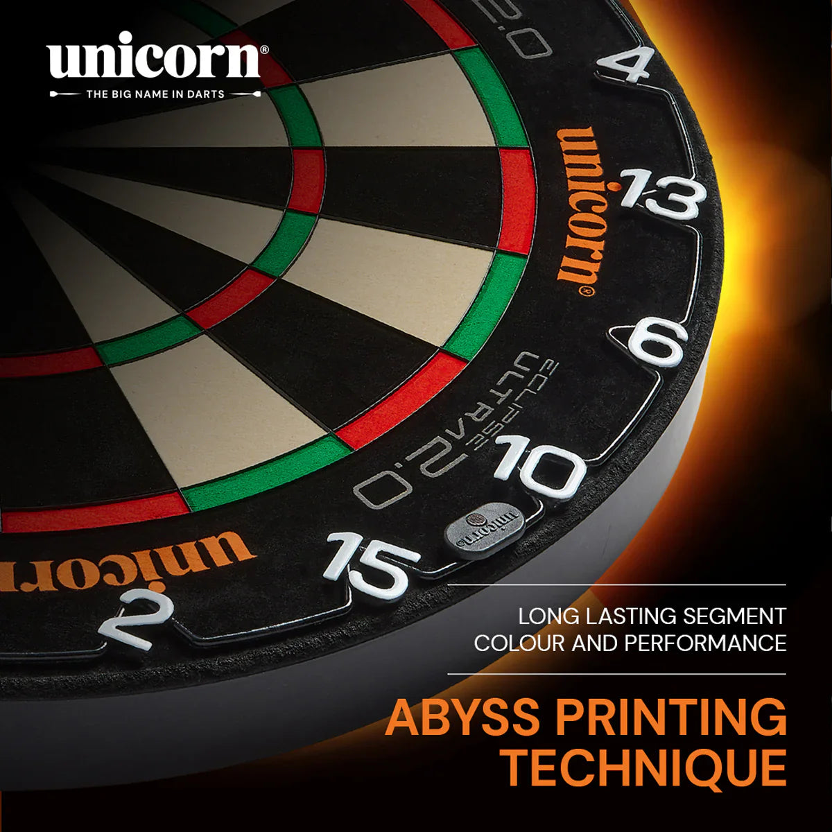 ECLIPSE ULTRA 2.0 DARTBOARD BY UNICORN