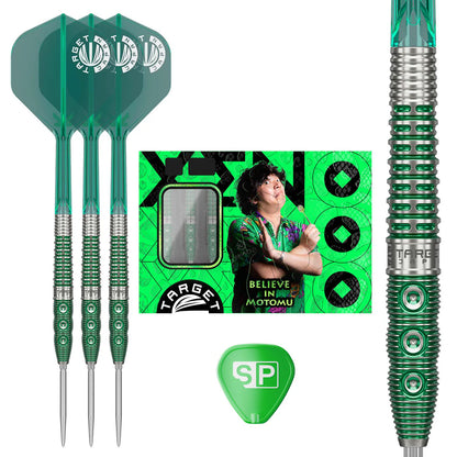 TARGET JAPAN MOTOMU SAKAI XENO G1 90% TUNGSTEN SWISS POINT STEEL TIP DARTS
