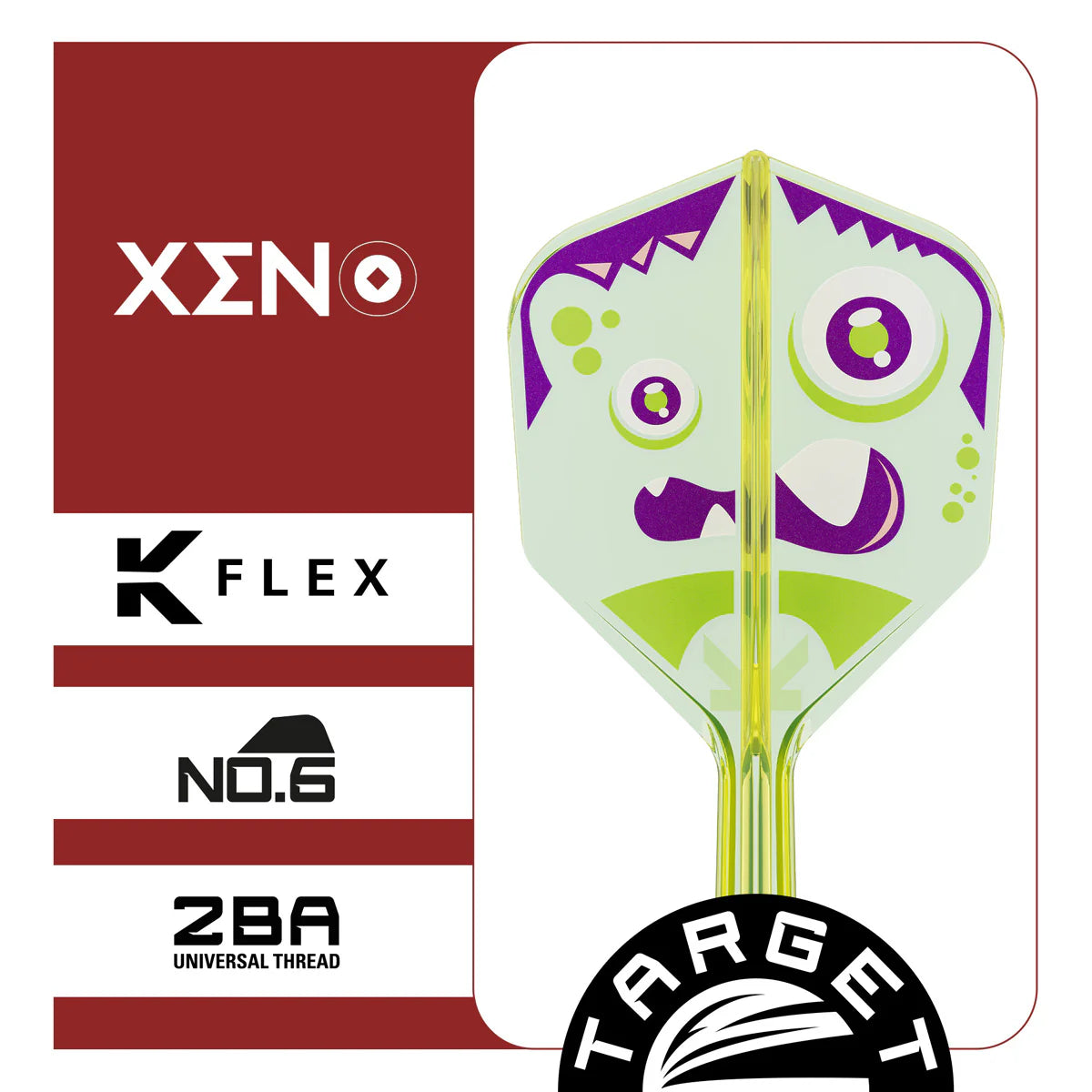 TARGET JAPAN MOTOMU SAKAI XENO NO6 K-FLEX INTEGRATED FLIGHTS & SHAFTS