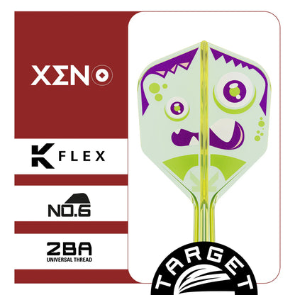 TARGET JAPAN MOTOMU SAKAI XENO NO6 K-FLEX INTEGRATED FLIGHTS & SHAFTS