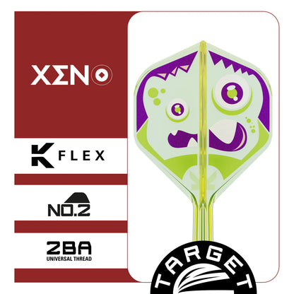TARGET JAPAN MOTOMU SAKAI XENO NO2 K-FLEX INTEGRATED FLIGHTS & SHAFTS