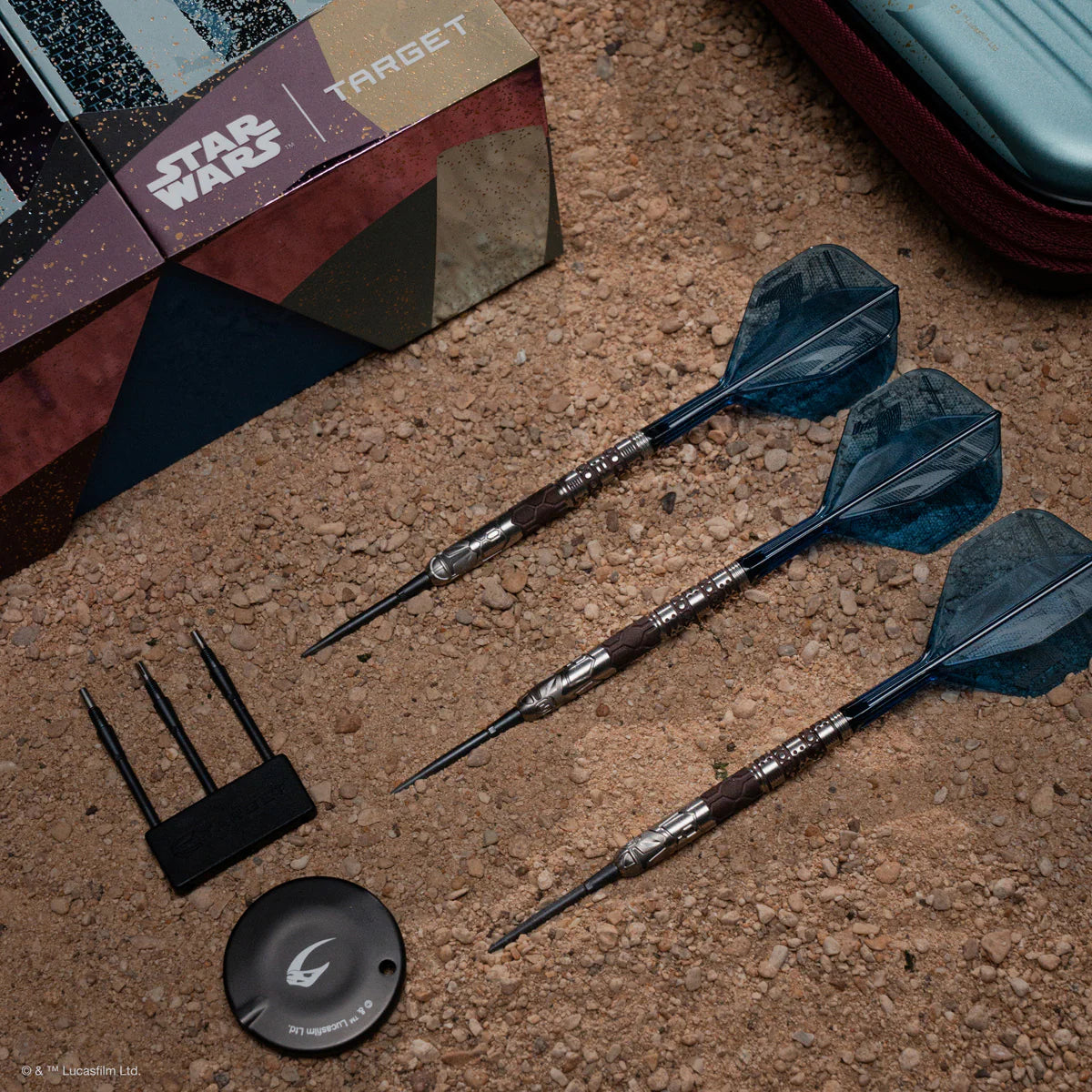 STAR WARS™ | TARGET MANDALORIAN 95% TUNGSTEN SP STEEL TIP DARTS