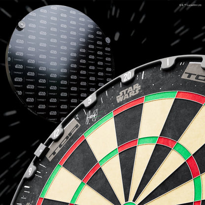 STAR WARS™ | TARGET TOR DARTBOARD & MILLENNIUM FALCON SURROUND BUNDLE