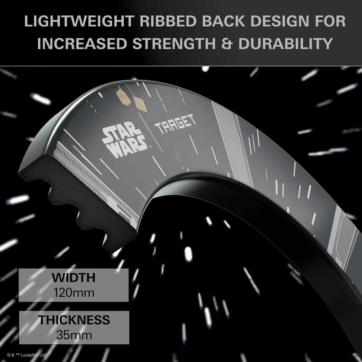 STAR WARS™ | TARGET TOR DARTBOARD & MILLENNIUM FALCON SURROUND BUNDLE