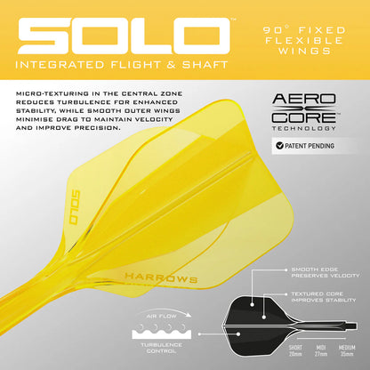 HARROWS SOLO NO6 INTEGRATED FLIGHTS & SHAFTS