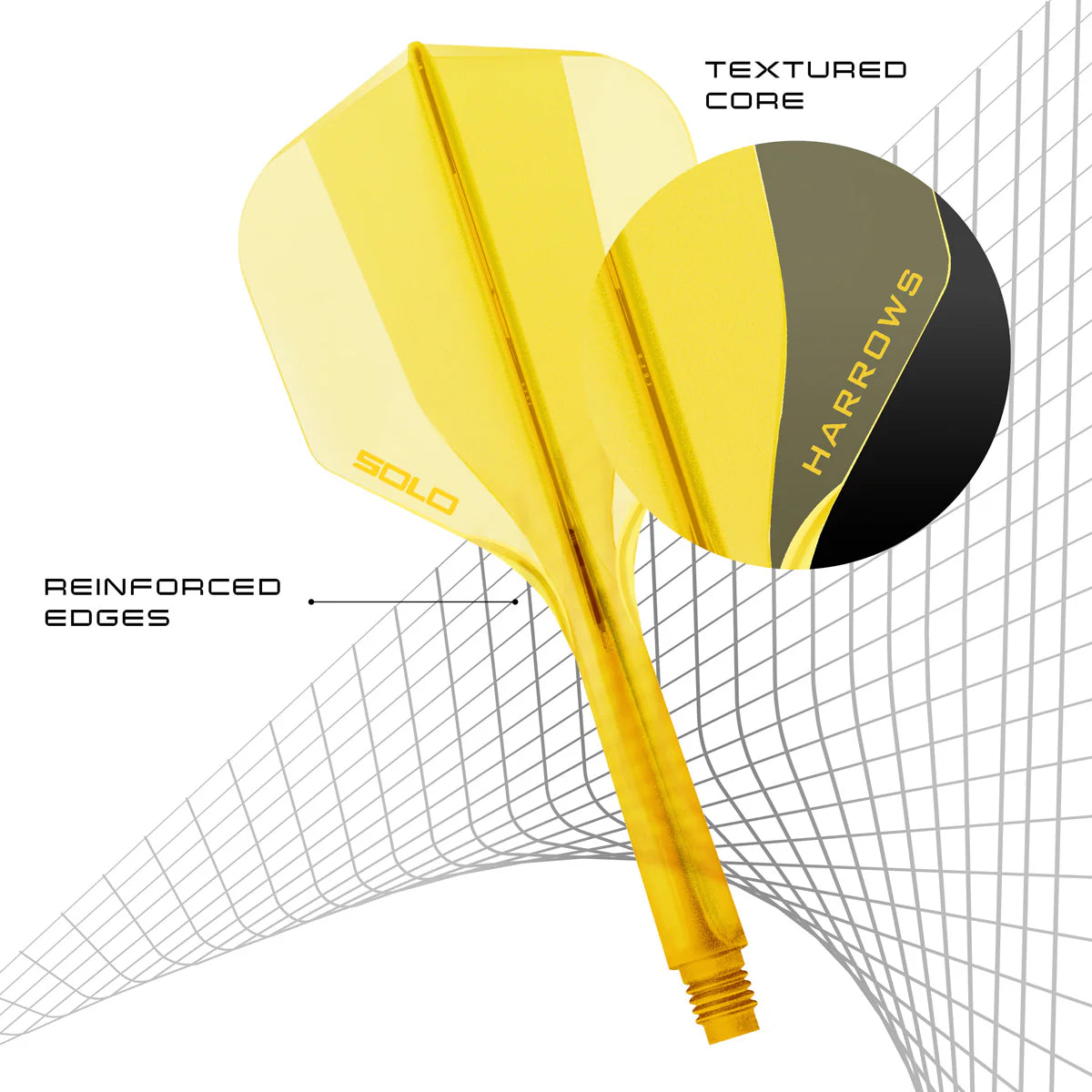HARROWS SOLO NO6 INTEGRATED FLIGHTS & SHAFTS