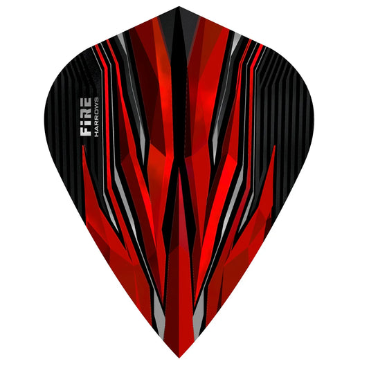 HARROWS FIRE RED KITE DART FLIGHTS