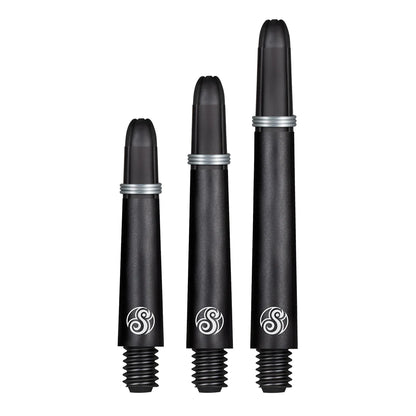 KOI CARBON BLACK SHAFT WITH SPRING DART STEMS / SHAFTS BY SHOT