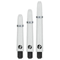 KOI CARBON WHITE DART STEMS / SHAFTS BY SHOT
