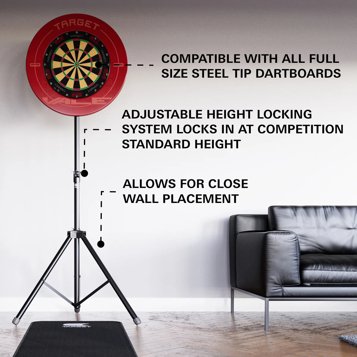 DARTBOARD STAND BY TARGET