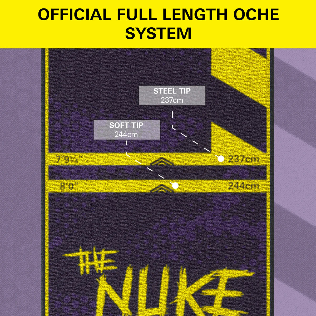 LUKE 'THE NUKE' LITTLER DART MAT BY TARGET