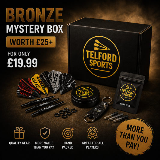 Telford Sports Bronze Darts Mystery Box – £19.99 | Guaranteed £25+ Value
