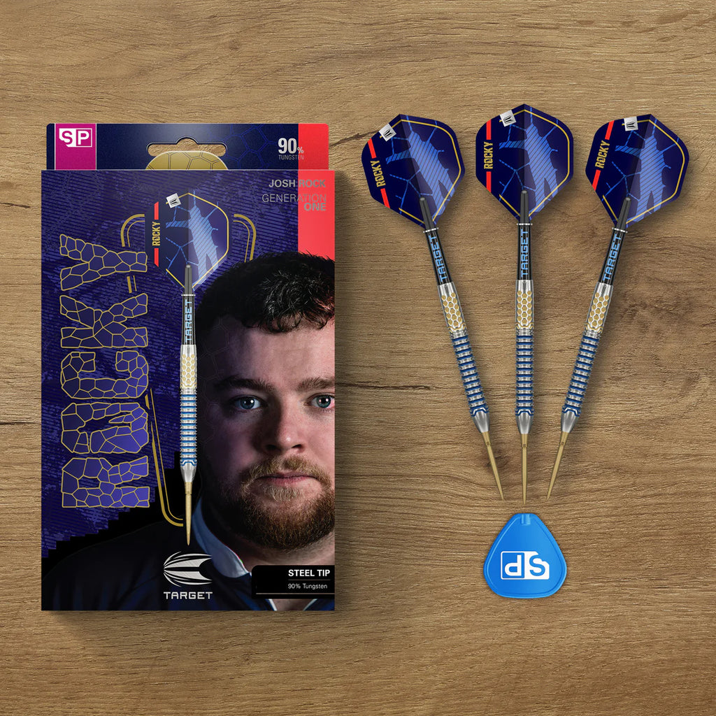 JOSH ROCK G1 90% TUNGSTEN SP STEEL TIP DARTS BY TARGET
