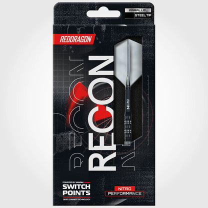 RED DRAGON RECON PARALLEL SWITCH POINT 90% TUNGSTEN STEEL TIP DARTS