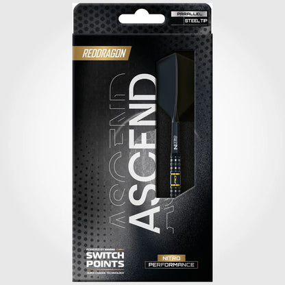 RED DRAGON ASCEND PARALLEL SWITCH POINT 90% TUNGSTEN STEEL TIP DARTS