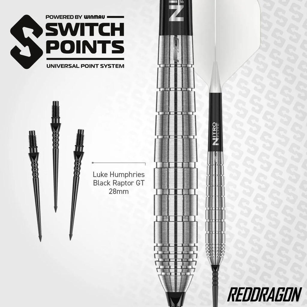 Red Dragon Luke Humphries TX1 Pioneer SP 90% Tungsten Steel Tip Darts