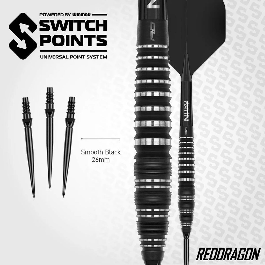 Red Dragon Sable Bomb SP 90% Tungsten Steel Tip Darts