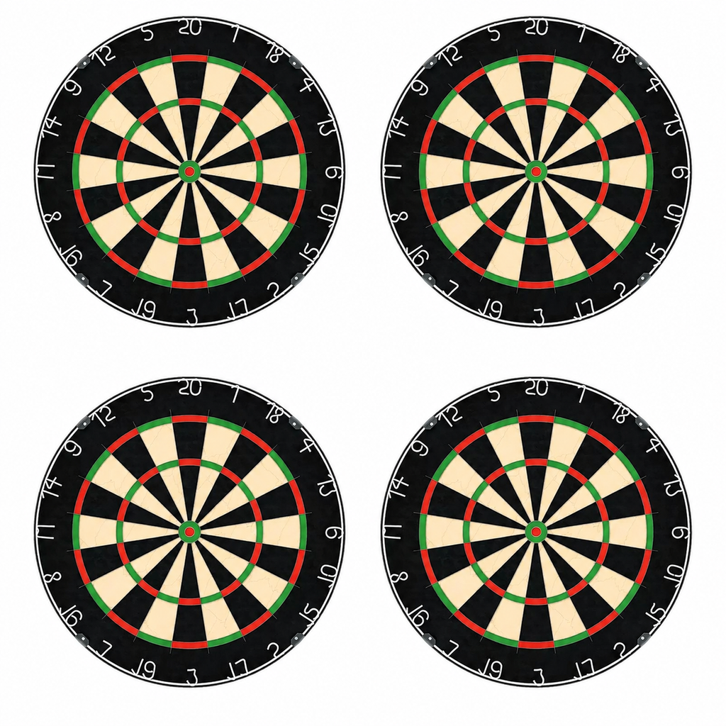 NPQ Manufactured Professional Level Dartboard X 4