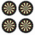 NPQ Manufactured Professional Level Dartboard X 4