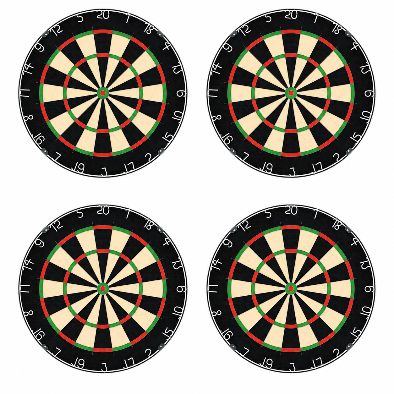 NPQ Manufactured Professional Level Dartboard X 4