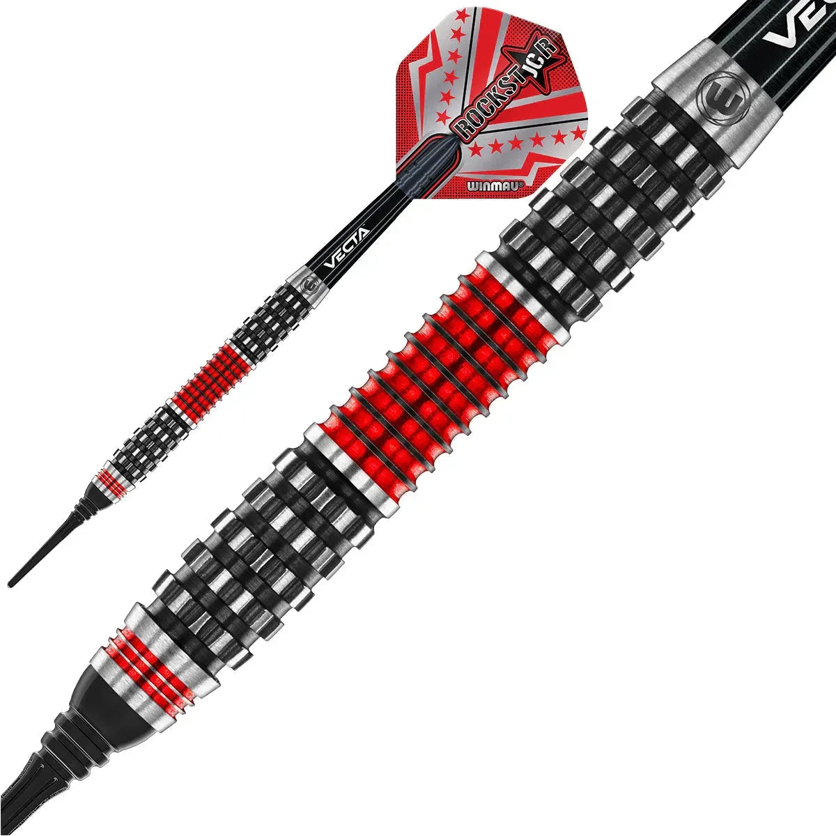 Winmau Joe Cullen Rockstar Series RS 1.0 90% Tungsten Soft Tip Darts