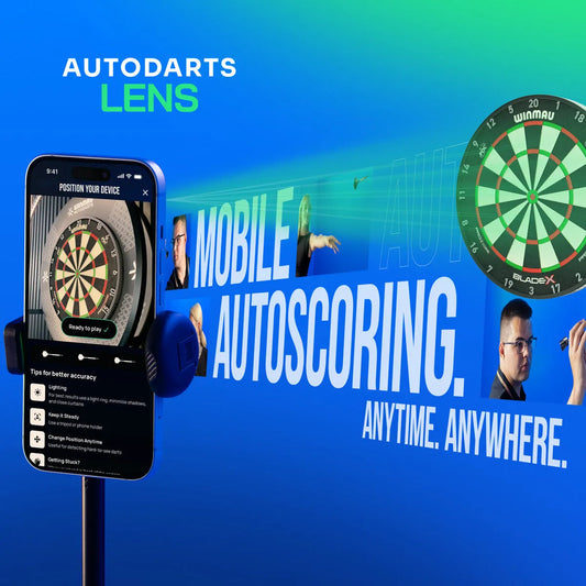 Autodarts Lens Device Stand + 12 Month Plus Membership Bundle