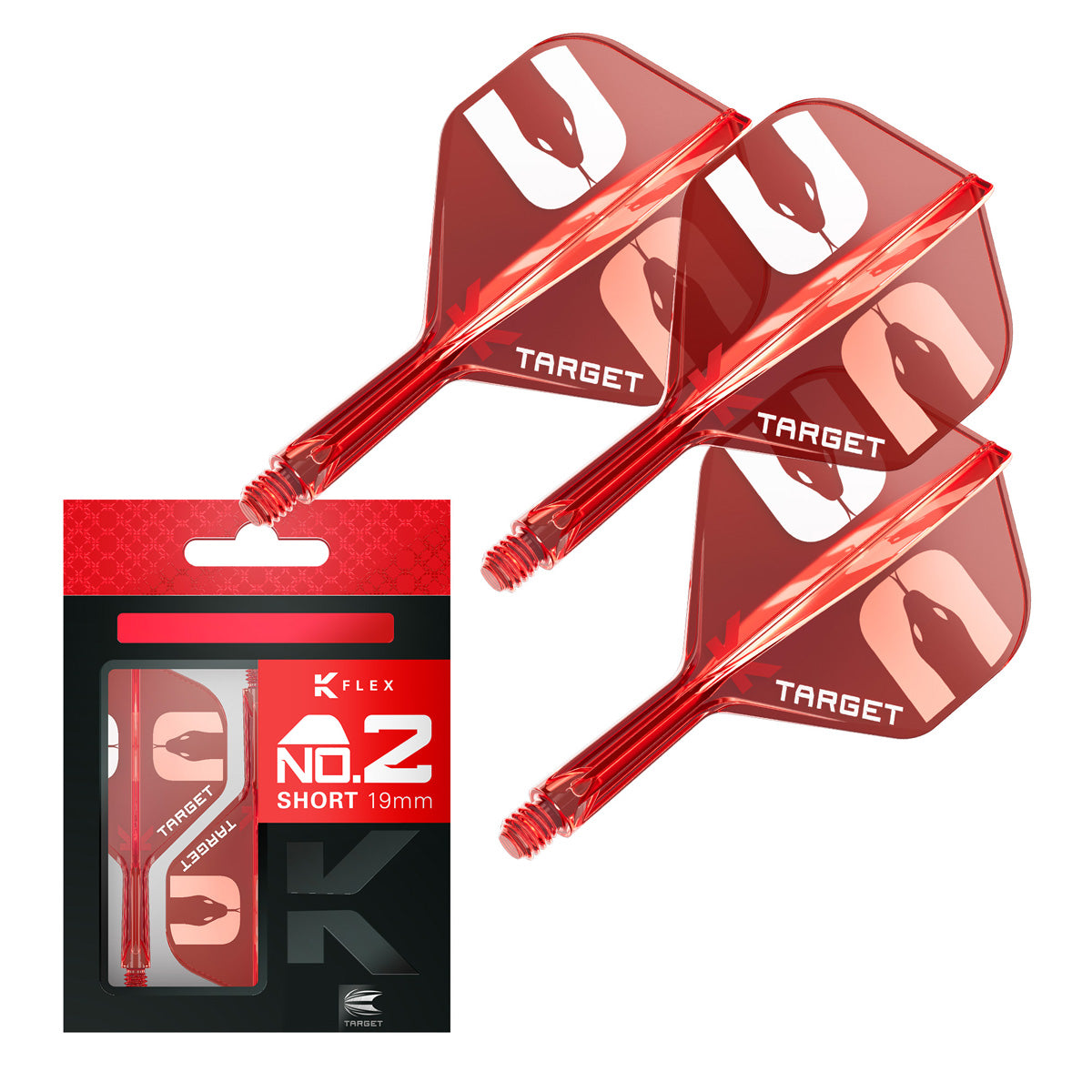 Target Nathan Aspinall No2 K-Flex Integrated Flights and Shafts