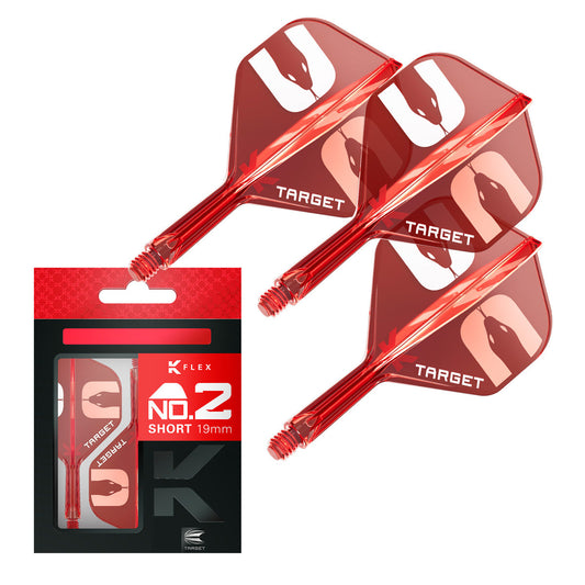 Target Nathan Aspinall No2 K-Flex Integrated Flights and Shafts