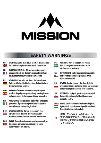 Mission Glide Dart Points Spare Points Plain