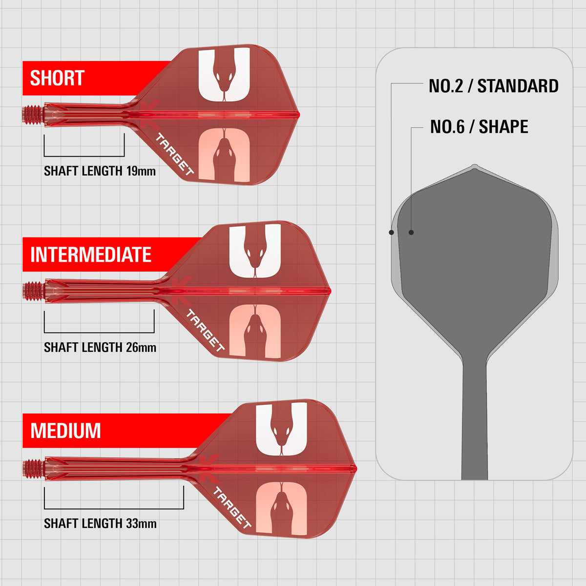 Target Nathan Aspinall No2 K-Flex Integrated Flights and Shafts