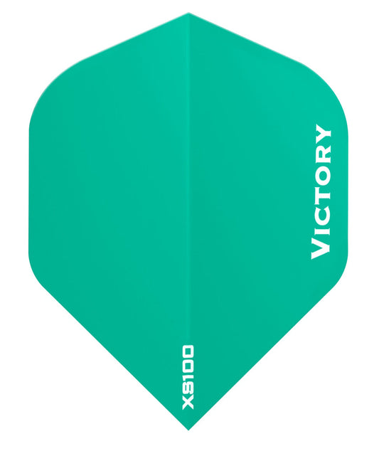 Victory Darts XS100 Colours Jade Extra Strong Dart Flights
