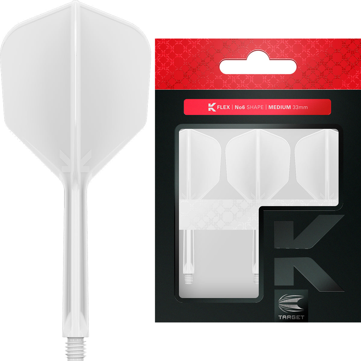K-Flex White No6 One Piece Flight by Target